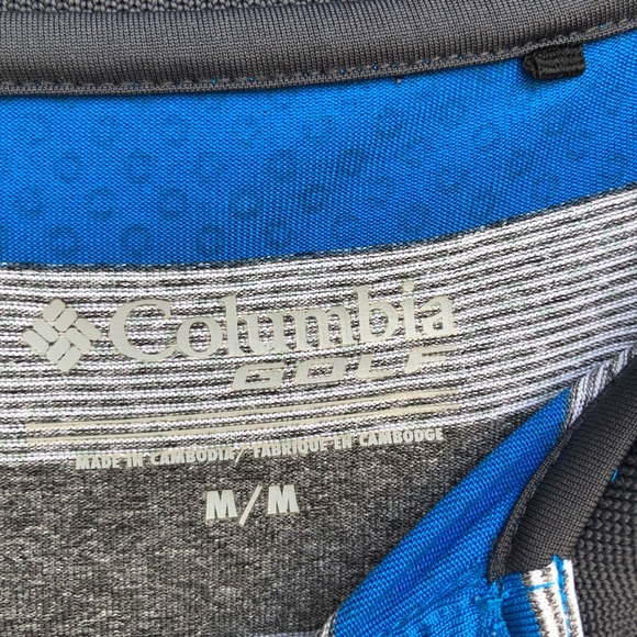 Columbia Golf "Camelback Golf Club" Striped Polo M - Picture 3 of 10